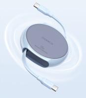 Cable USB C Baseus 100W Retráctil Para iPhone 16 15 plus pro Max MacBook iPad Cargador Rápido Cable De Datos Resistente a Alta Temperatura - details 0