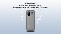 MKTEL-teléfono móvil M2023 con pantalla de 1,77 pulgadas, batería de 800mAh, SIM Dual, Radio FM, linterna, 0,08 Mega Cámara - details 3