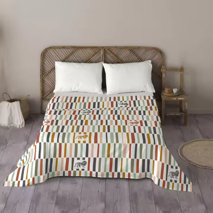 MARLEY - Juego de Sábanas Estampadas 2/3 piezas - Algodón Extra Suave - Incluye Sábana Encimera + 1 o 2 Fundas de Almohada - Fabricado en España - RUNAWAY BOB MARLEY - 1