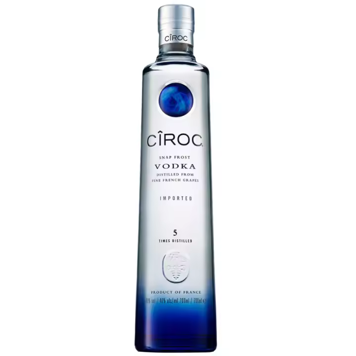 Ciroc, Vodka francés, Botella original 0.7L, 40% - 1
