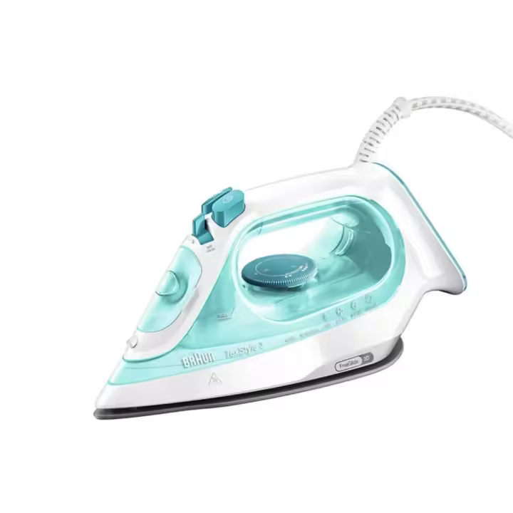 Plancha de vapor Braun TexStyle 3 SI 3043 2350W 270 ml blanco/verde - 1