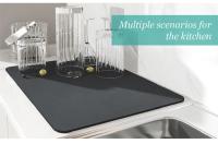 Alfombra De Cocina Grande Absorbente Y Antideslizante Para Café Matriz De Drenaje Rápido Y Ecológica Para Baño Y Mesa - details 2