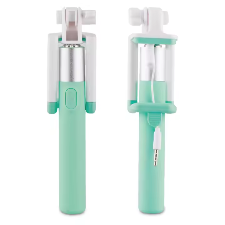 muvit Life palo selfie jack 3,5 mm. hasta 6" verde - 1