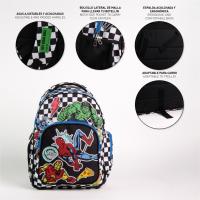 Mochila Escolar Mediana Marvel Superhéroes Adaptable a Carro Talla M - Cerdá - details 3
