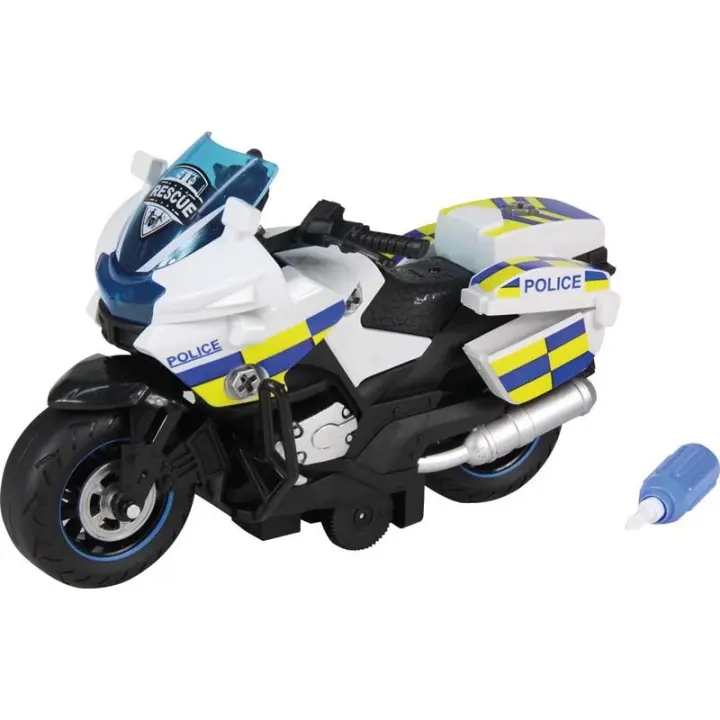 MOTO POLICIA FRICCION LUZ Y SONIDO - 1
