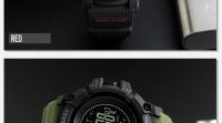 Reloj Deportivo Para Hombre Skmei 1358 Con Altimetro Y Compasso Resistente Al Agua Pantalla Digital Medidor De Presión Y Temperatura Reloj De Pulsera Adecuado Para Actividades Al Aire Libre - details 27