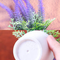 1PC Lavanda Artificial De 17CM Decoración Realista Para Escritorio De Oficina Regalo De Presentación Decoración De Hogar Y Oficina - details 7