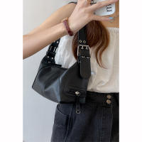 Bolso De Hombro Para Mujer Estilo Y2K Minimalista Bolso De Motocicleta Moda Callejera Con Cierre De Cremallera Material PU - details 18