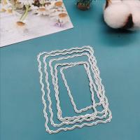 Molde De Hierro Fundido Para Troqueles De Corte Rectángulo Envolvente Para Manualidades Scrapbooking Decoración Álbum DIY Tarjeta - details 2