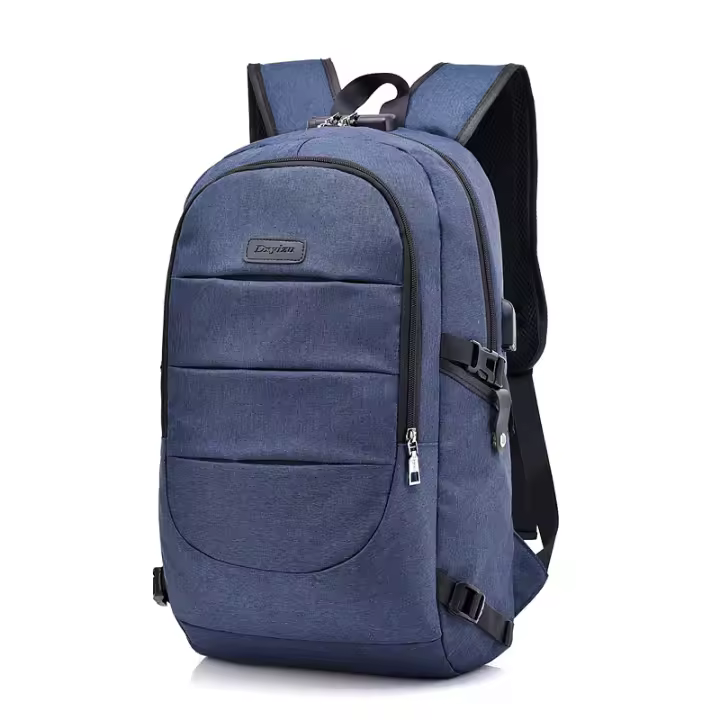 Mochila para Laptop de Viaje Impermeable y Antirrobo con Carga USB 15.6 pulgadas - 1