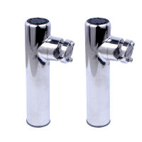 Soporte De Caña De Pescar En Acero Inoxidable Para Barco 2PCS Accesorios Náuticos Clavos Para Tubo De 7/8'' a 1'' Para Yate - details 2