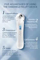 Dispositivo De Rejuvenecimiento Corporal Portátil 3 En 1 Anti-Aging Elevación Facial Y Ojos RF Máquina De Firmeza De La Piel Para El Torso - details 7
