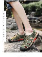 Sandalias Para Hombre De Cuero Genuino Cómodo Talla Grande Verano Exterior Sandalias De Playa Romanas Zapatos De Calzado Casual - details 14