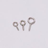 100-200pcs Pines De Ojo Pequeños Y Tiny Hechos De Aleación De Zinc Con Tornillo Para Joyería Suministros De Hebilla Y Gancho Para Encuentros De Mayorista - details 15