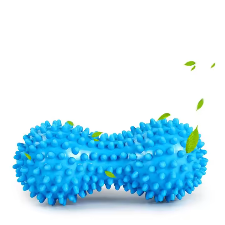 Bola De Masaje De PVC Con Agujeros De Almendra Bola De Yoga Inflable Para Fitness Y Relaxación Absorbe Impactos Y Dureza - 1