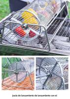 Cesta De Malla Para Barbacoa En Acero Inoxidable Cesta De Rotisserie Para Barbacoa Herramienta De Cocina Para Grill - details 4