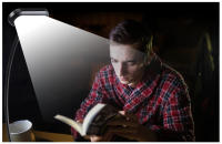 Luz De Libro Portátil Mini LED Protección Ocular Lámpara De Lectura Flexible Ajustable Dirección Para Estudio Y Dormitorio - details 11