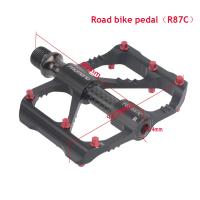 Pedales De Bicicleta PROMEND MTB/Road En Fibra De Carbono Ultraligeros Con 3 Rodamientos Antideslizantes Y Aluminio CNC Pedales Grandes Para Mountain Bike Y Road Bikes - details 11