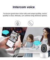 Indoor Security Camera Wireless WiFi 2K Home Smart Surveillance Camera for Pet/Baby Monitor 2.4GHz 360-degree Dog Camera,Audio Bidireccional, con Visión Nocturna - details 4