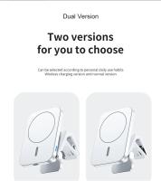 Soporte De Teléfono Móvil Para Coche Con Cargador Inalámbrico 100W Y Imán Compatible Con iPhone 14 13 pro Max Soporte De Ventilador Aire Para Carga Rápida - details 10