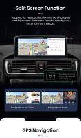 AWESAFE inalámbrico CarPlay Android Auto Radio para BMW serie 1, 2, 3, 4, F20, F21, F22, F30, F31, F32, F33, F34, F36 coche reproductor multimedia GPS 2 din autoradio volante controles RDS Bluetooth ST7708 - details 10