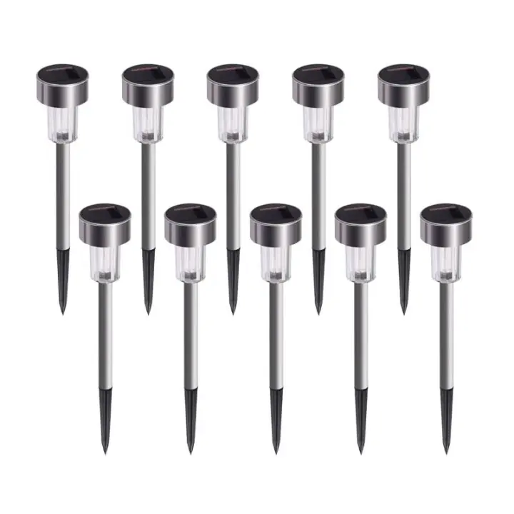 Luces Solares Jardín LED 12 Pack Jardín Lámpara de Camino de País Iluminación de Exterior Impermeable IP65 Light - 1