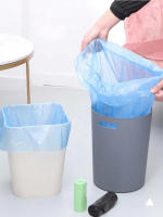 Paquete De 5 Bolsas De Basura Portátiles En Múltiples Colores Para Baño Dormitorio Oficina Toilette Sello Hermético Plano - details 4