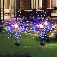 Lámpara De Cadena Solar Para Jardín Patio Exterior Con 90/120/150/200 LED Luz Impermeable Decoración DIY De Árbol - details 0