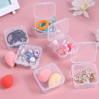 Juego De Cajas De Plástico Cuadradas Transparentes Para Bricolaje Y Pintura De Diamantes Almacenamiento De Joyería Y Rhinestones Tamaño Varía - details 4