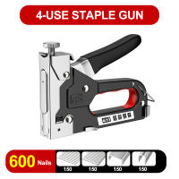 Pistola De Clavos Manual 4 En 1 Para Construcción Y Carpintería Con 600 Clavos Herramienta De Trabajo Con Air Nail En Casa - details 11