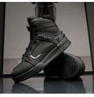 Botas De Motocicleta Para Mujer En Cuero Negro Resistente Al Agua Con Cordones Rápidos Botines De Motocross Para Hombres - details 25