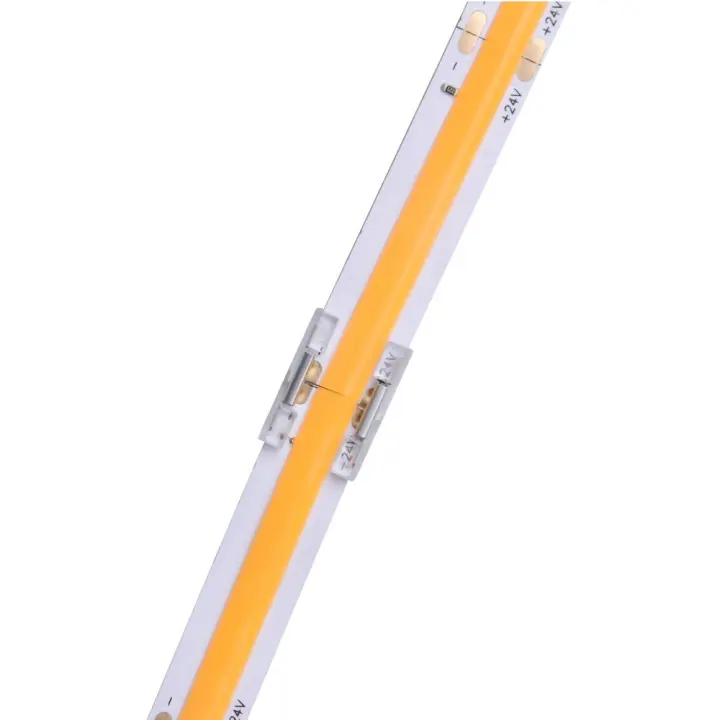 Ledkia Conector de Hipopótamo Mini para Unir Tira LED COB de 8mm IP20 8 mm - 1