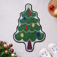 Alfombra De Árbol De Navidad Antideslizante Para Entrada Dormitorio Baño Toilette Decoración De Casa Regalo De Año Nuevo 2025 - details 2