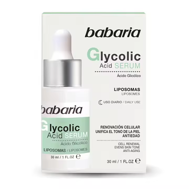 BABARIA GLYCOLIC ACID SERUM ANTI-EDAD LIPOSOMAS 30ML - 1