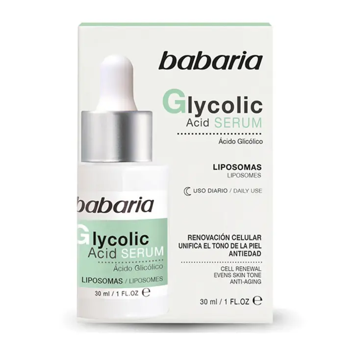 BABARIA GLYCOLIC ACID SERUM ANTI-EDAD LIPOSOMAS 30ML - 1