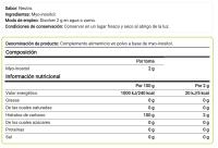 FULLGAS - MYO - Inositol 200g - 100% myo-inositol en polvo, la forma más estudiada de inositol en la literatura científica. 100% vegano, sin gluten y sin lactosa - details 2