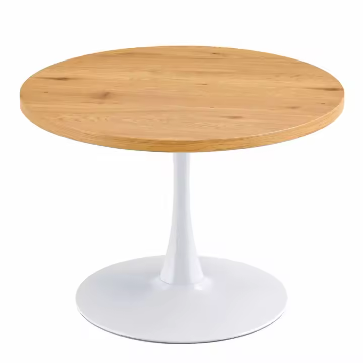Mesa Odeon Nature White 110 ø Ancho: 110cm x Alto: 75cm[ de VentaMueblesOnline | VMO Home] - 1