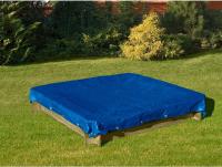 Lona Azul de 3x3 m, impermeable, Las heladas resistentes, con Protección UV, Universal, multiusos, para camping, Navegación y senderismo. - details 0