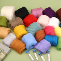 Kit De Felteado KRABALL Con 24 Colores De Lana Herramienta De Felteado Y Suela De Esponja Para Principiantes DIY Artesanía - details 3
