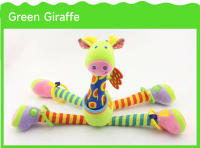 Juguete De Peluche Divertido Giraffa Chroma Campana Para Niños Colgante Para Carrito De Bebé Juguete Suave Musical Que Facilita La Prehensión En Niños Regalo Para Bebés De 0 a 24 Meses - details 7