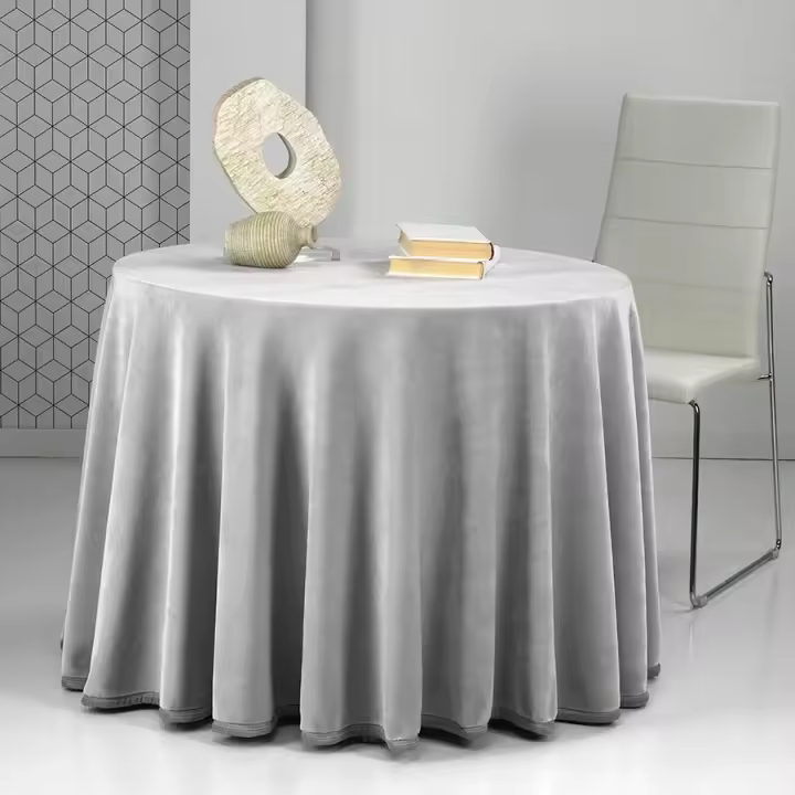 Mora - Paño Camilla Manta Terciopelo Redondo Invierno Luxury Premium Tacto Super Suave 4 Colores: Beige, Canela, Gris Perla, Gris Humo - 1