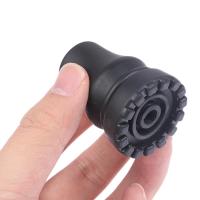 1pc Cubierta De Punta De Pala Antideslizante Para Bastón De Caminar Y Escoba Protector De Punta De Pala De Goma Para Escalada Y Senderismo Tamaño 16mm 20mm 22mm - details 2