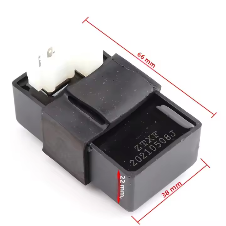 Caja De CDI Ignición 6 Pines AC DC Para Motocicleta ATV Quads Moped Scooter Buggy Go Kart 12V De Alta Calidad Plástico - 1
