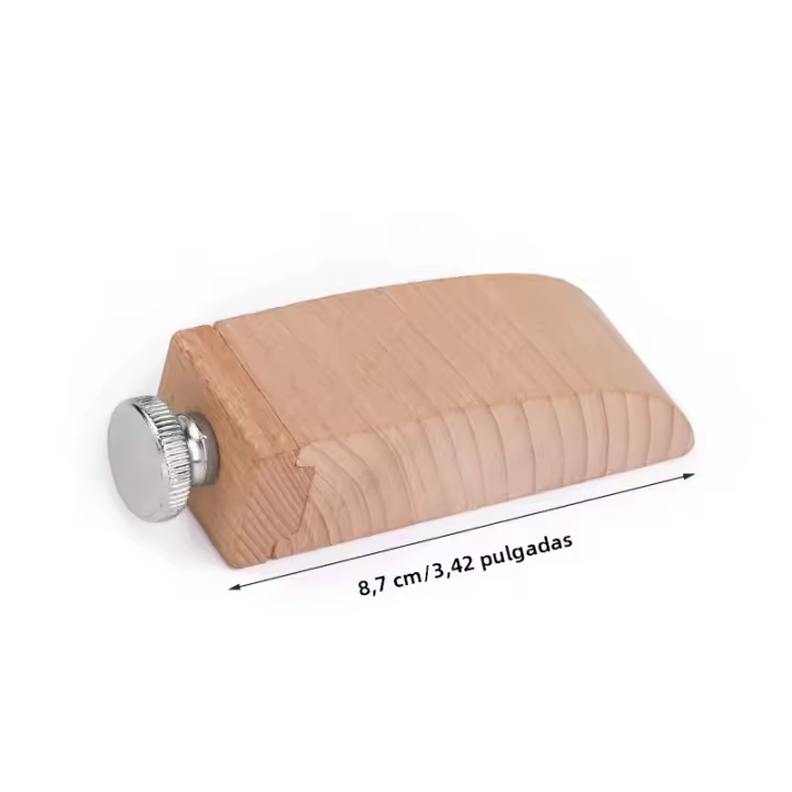IMZAY Bloque De Encina Para Tratamiento De Borde De Cuero Herramienta De Pulido Con Papel De Herramienta De Corte DIY De Técnica De Bricolaje - 1