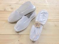 Lote de 36 pares de Alpargatas esparteñas mujer para bodas en color blanco regalos para invitadas de boda suela de goma y yute - regalo de cuerda rústica y tarjetas Kraft para poner las tallas regalos para invitadas de bodas - details 0
