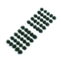 50Pcs/Box Falsas Hierbas Miniatura Simulación De Terrenos Multitudinaria Para Escena De Arena Y Modelos De Tablero - details 5