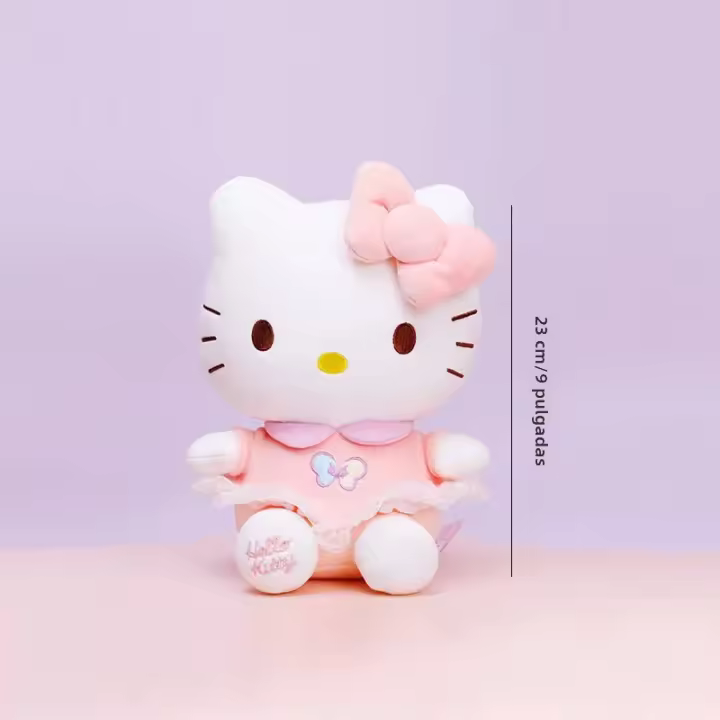 Muñeco De Peluche Sanrio Kawaii Hello Kitty Serie Mariposa Cojín De Peluche Para Niñas Juguete De Anime Lindo Regalo De Cumpleaños - 1