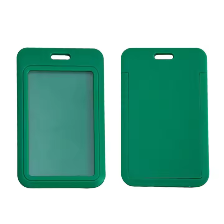 Porta Tarjetas Deslizantes 1PC Porta Nombre ID Y Pasaporte Soporte Para Carteles Estudiantes Y Trabajo Caja De Pecho De Bolsillo Unisex - 1