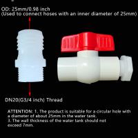 Válvula De Desbordamiento De Tanque De Agua 1Pc Conector De Tubo Regulación De Flujo G3/4 Pulgada DN20 Hilo Plástico Para Jardín Riego Granja Avícola - details 9