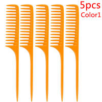 5Pcs Cepillos De Dientes Anchos Para Mujer Uso Profesional En Salon Anti Estático Herramienta De Peinado Para Cabello - details 3